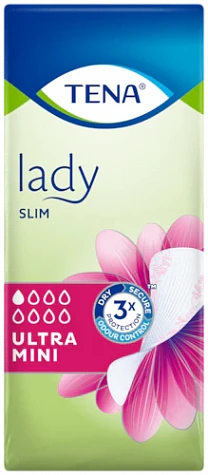 ТЕНА Lady Slim Ultra Mini <br> Ультратонкие урологические прокладки